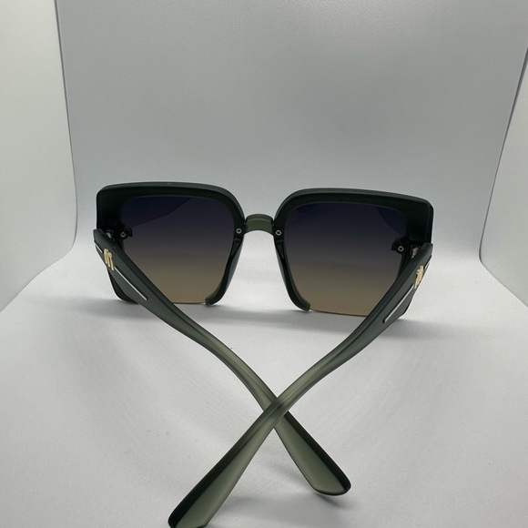 Oversized Square Sunglasses, Gradient Lens, UV Protection, M\